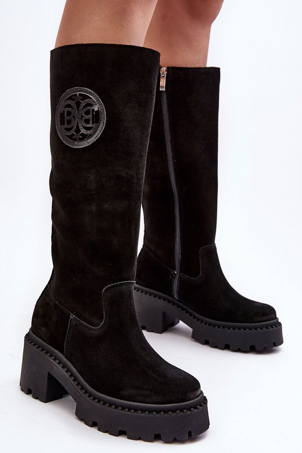  Cizme cu toc model 187333 Step in style 