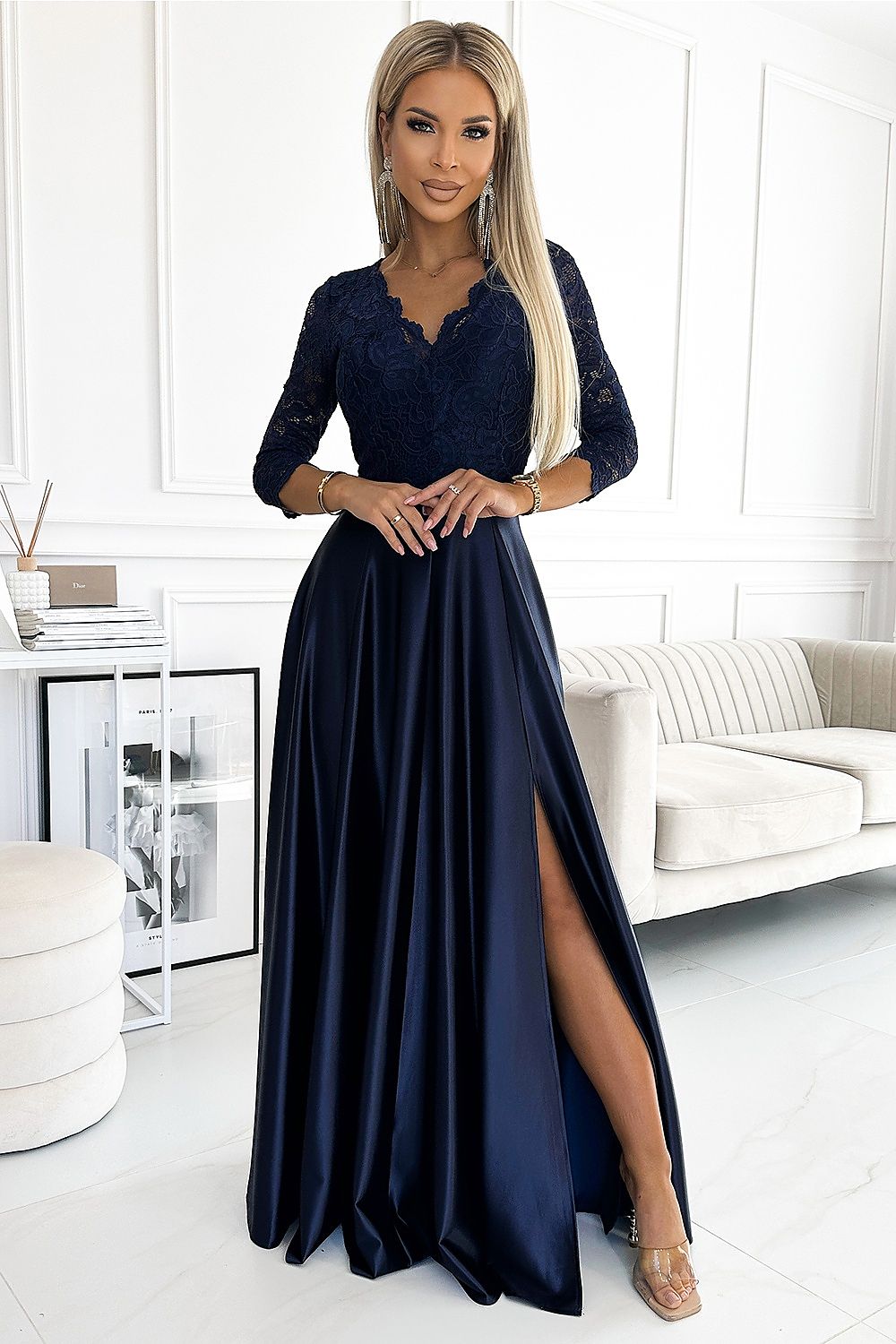  Rochie lungă model 188119 Numoco 