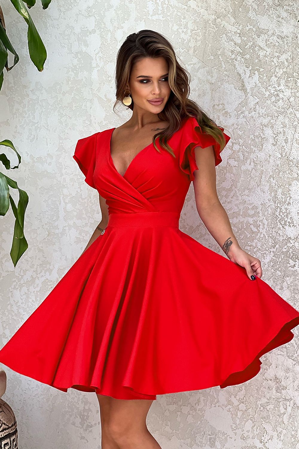  Rochie elegantă model 188228 Bicotone 