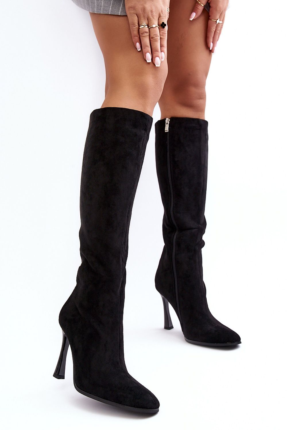  Cizme cu toc model 188529 Step in style 