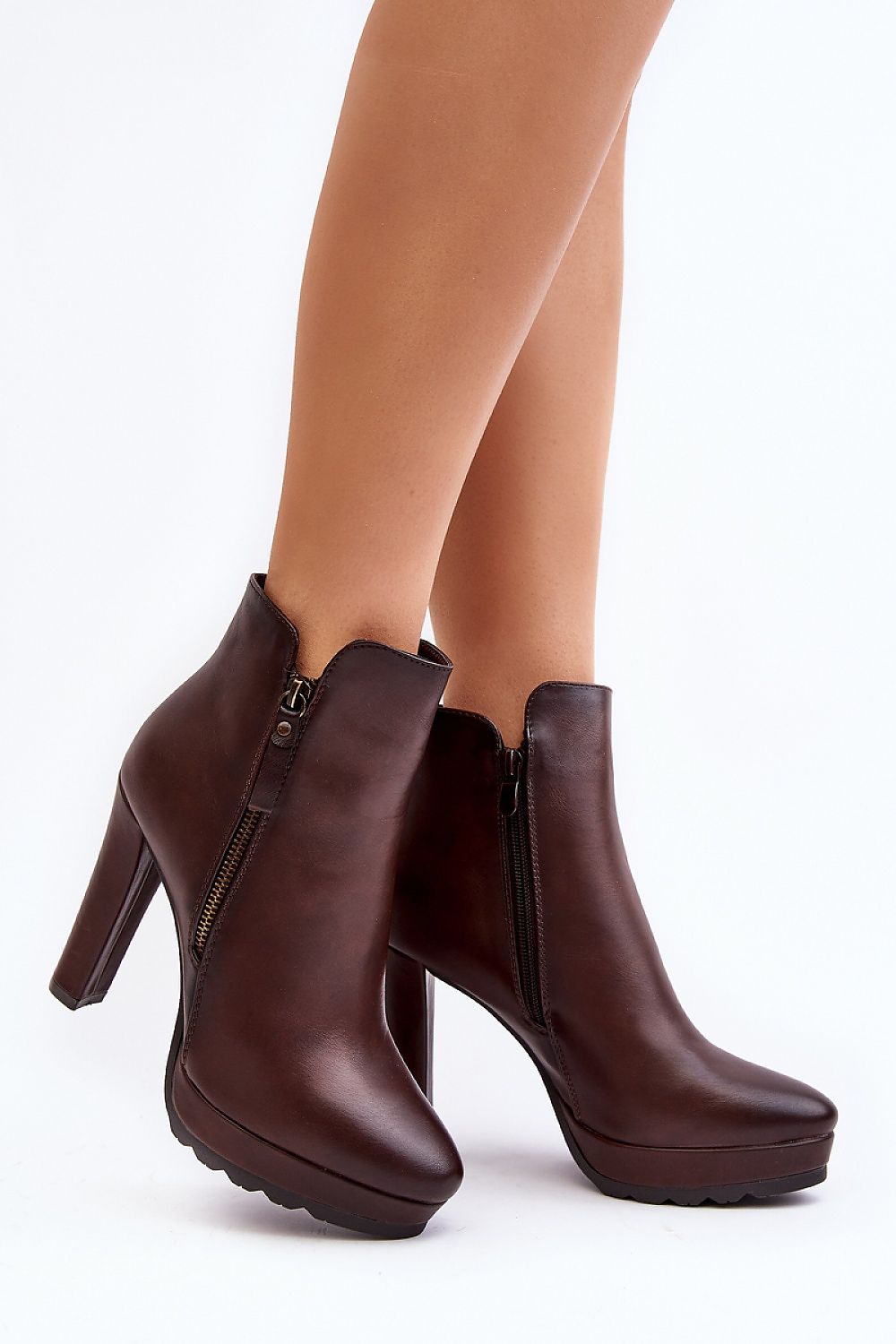  Botine cu toc model 189051 Step in style 