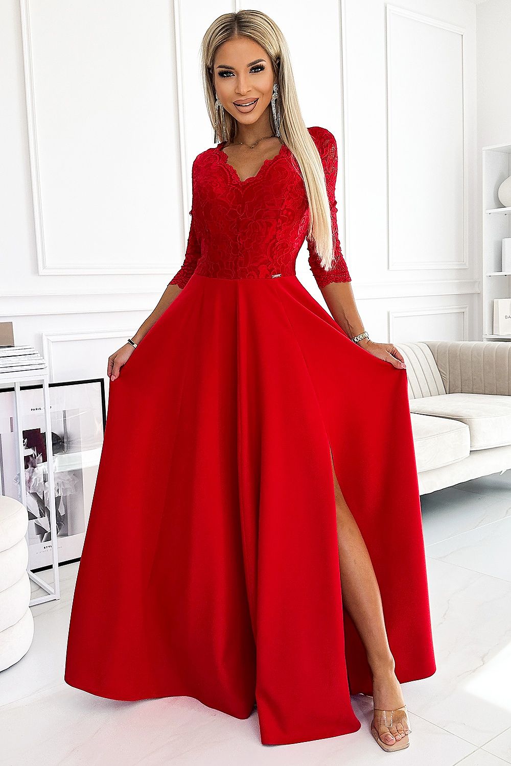  Rochie lungă model 189086 Numoco 