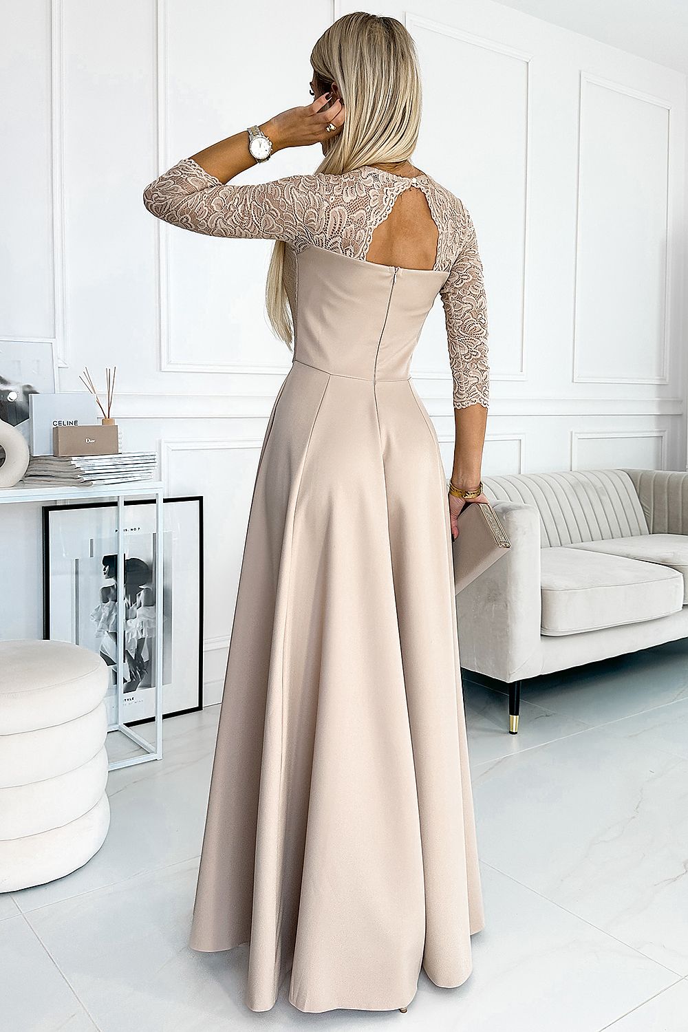  Rochie lungă model 189675 Numoco 