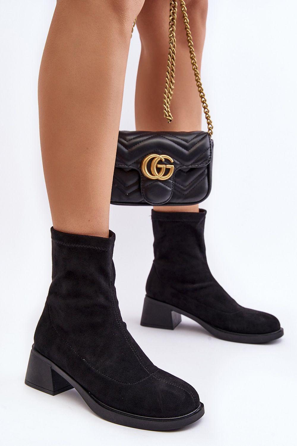  Botine cu toc model 189840 Step in style 