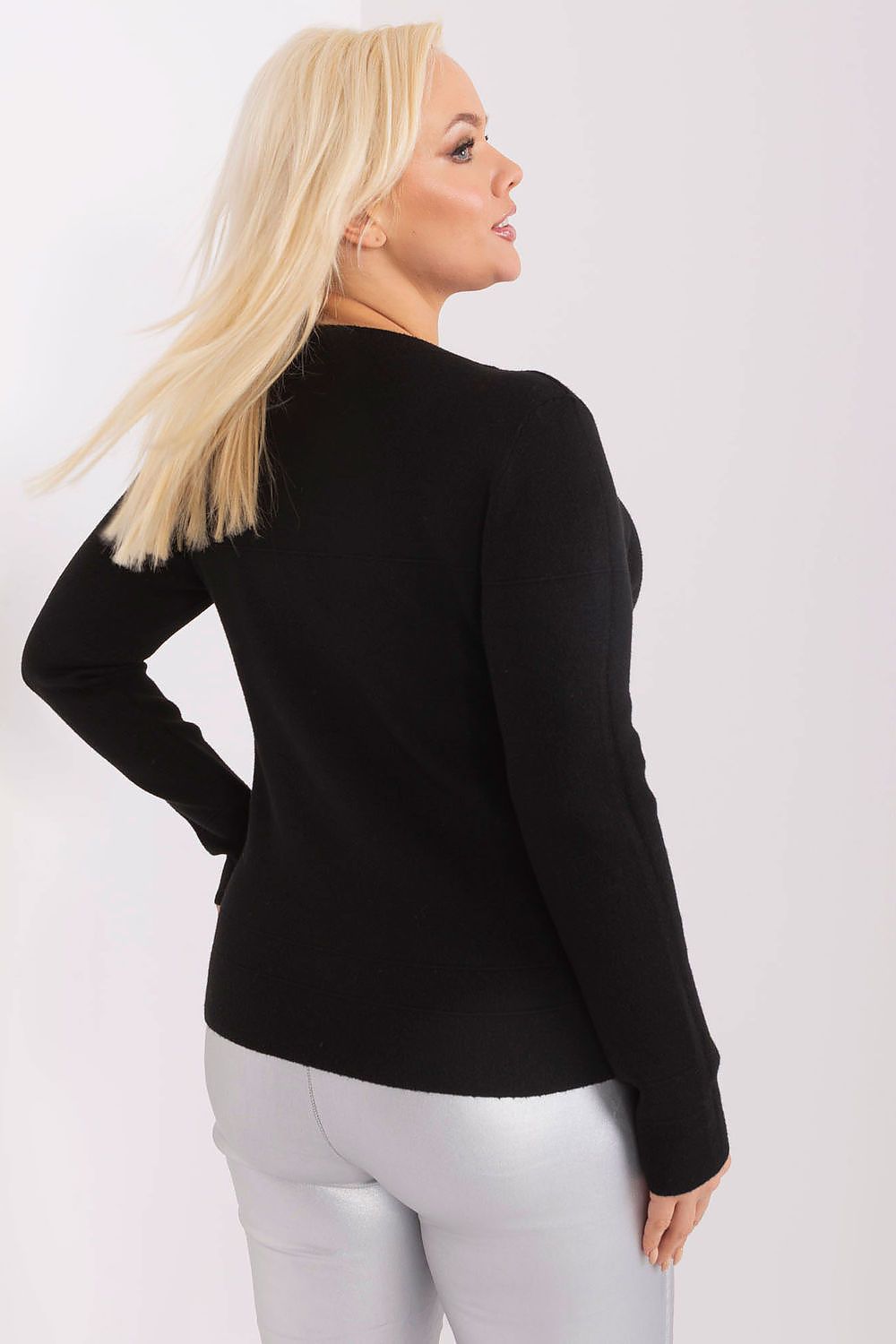  Pulover plus size model 190071 Factory Price 