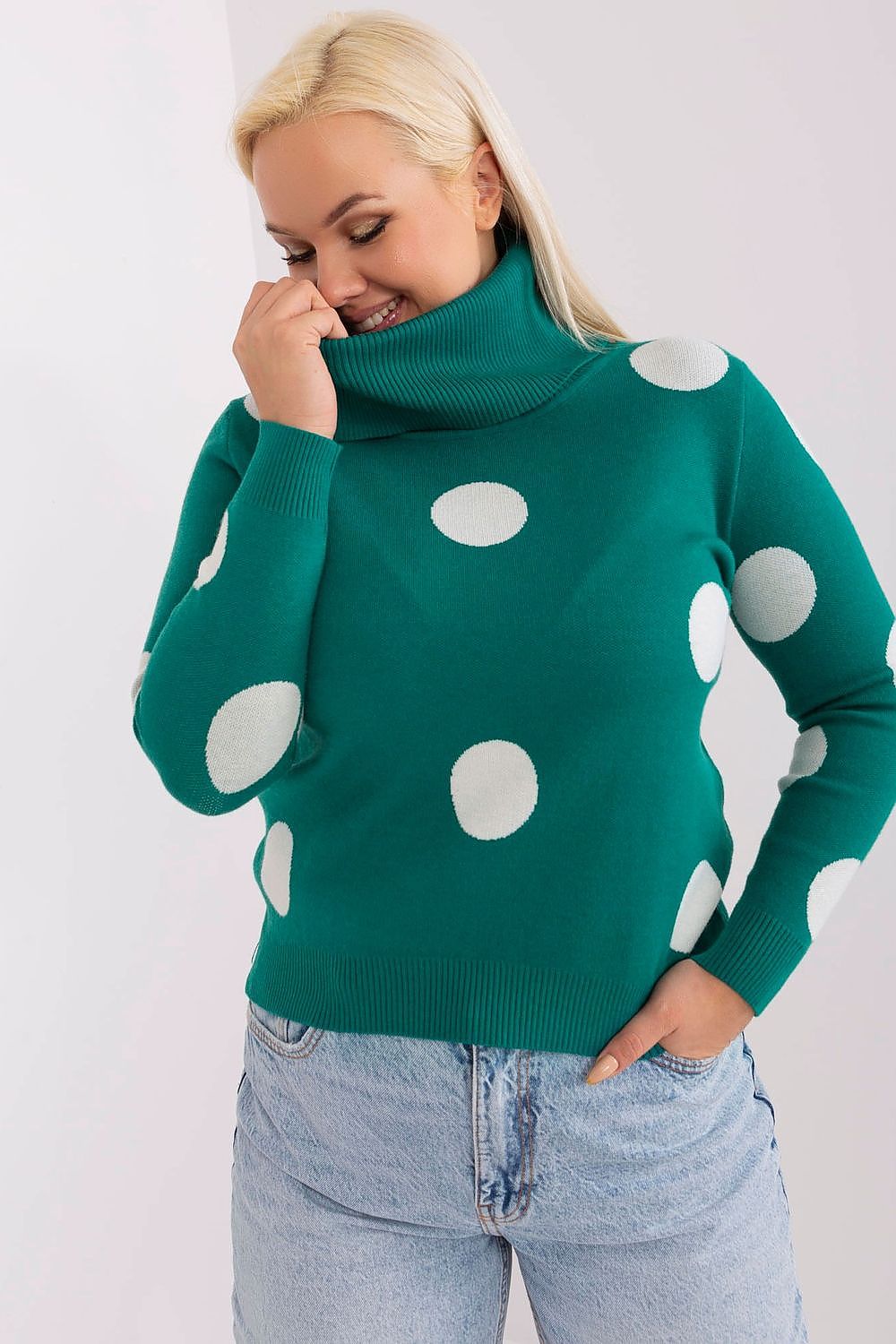  Pulover plus size model 190121 Factory Price 