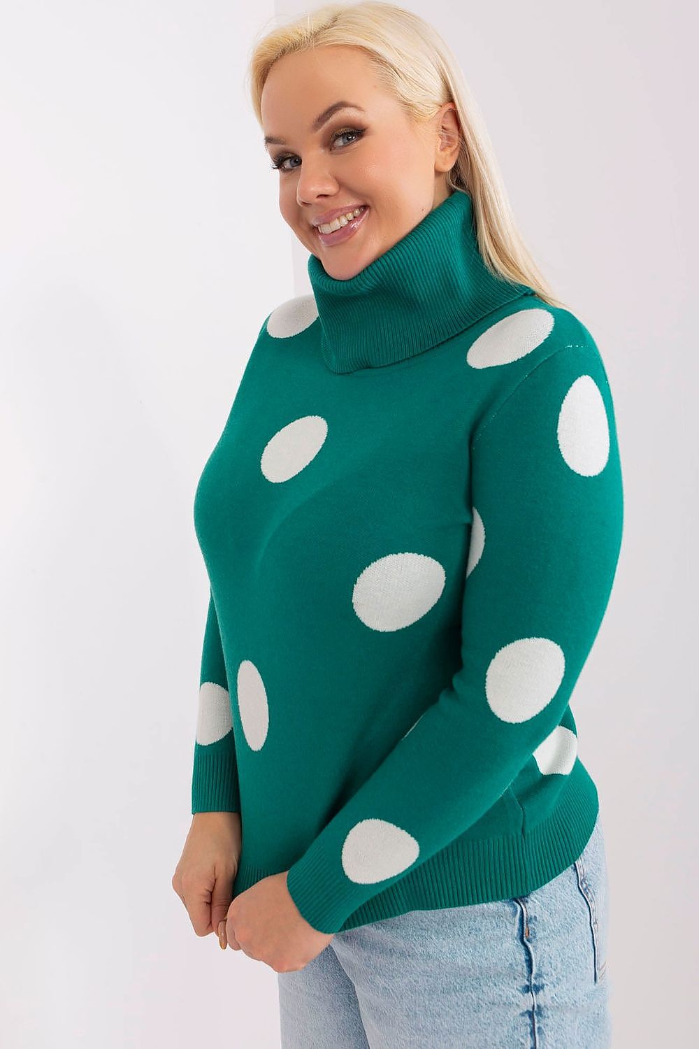  Pulover plus size model 190121 Factory Price 