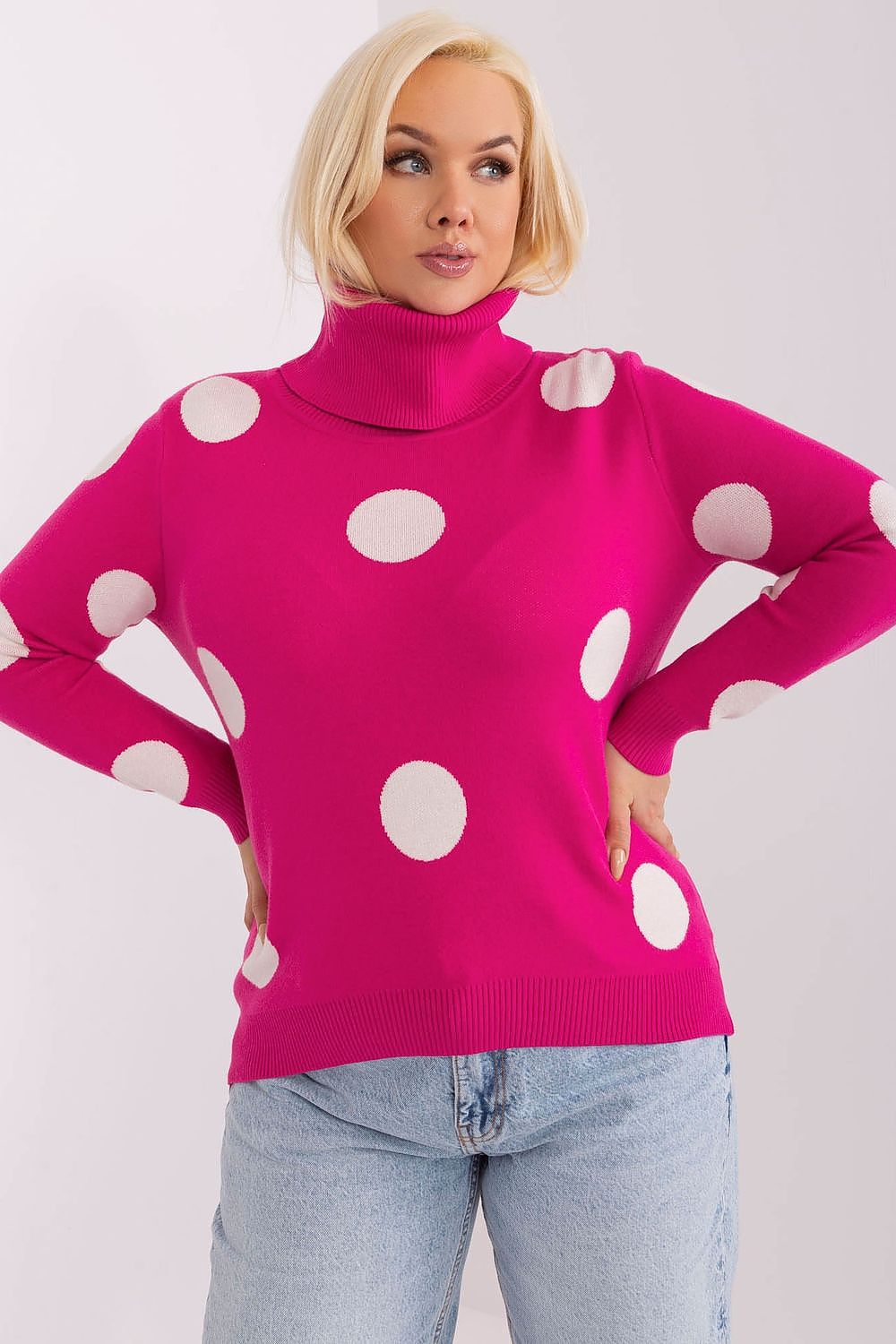  Pulover plus size model 190123 Factory Price 