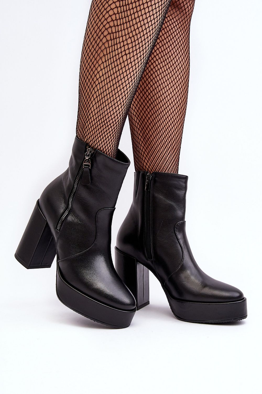  Botine cu toc model 190201 Step in style 