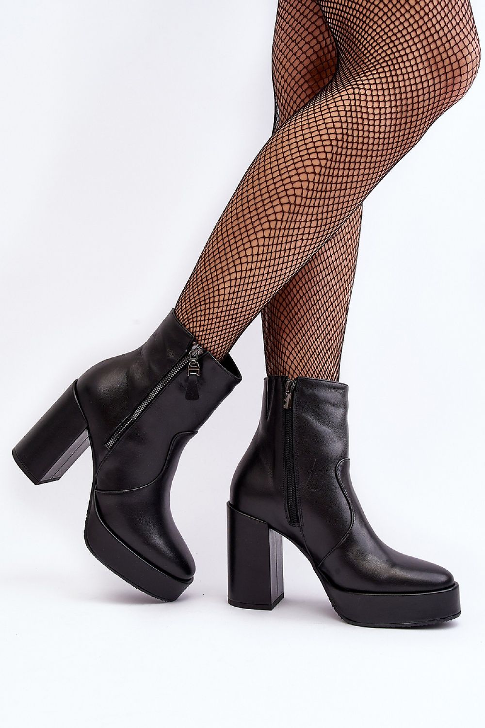  Botine cu toc model 190201 Step in style 