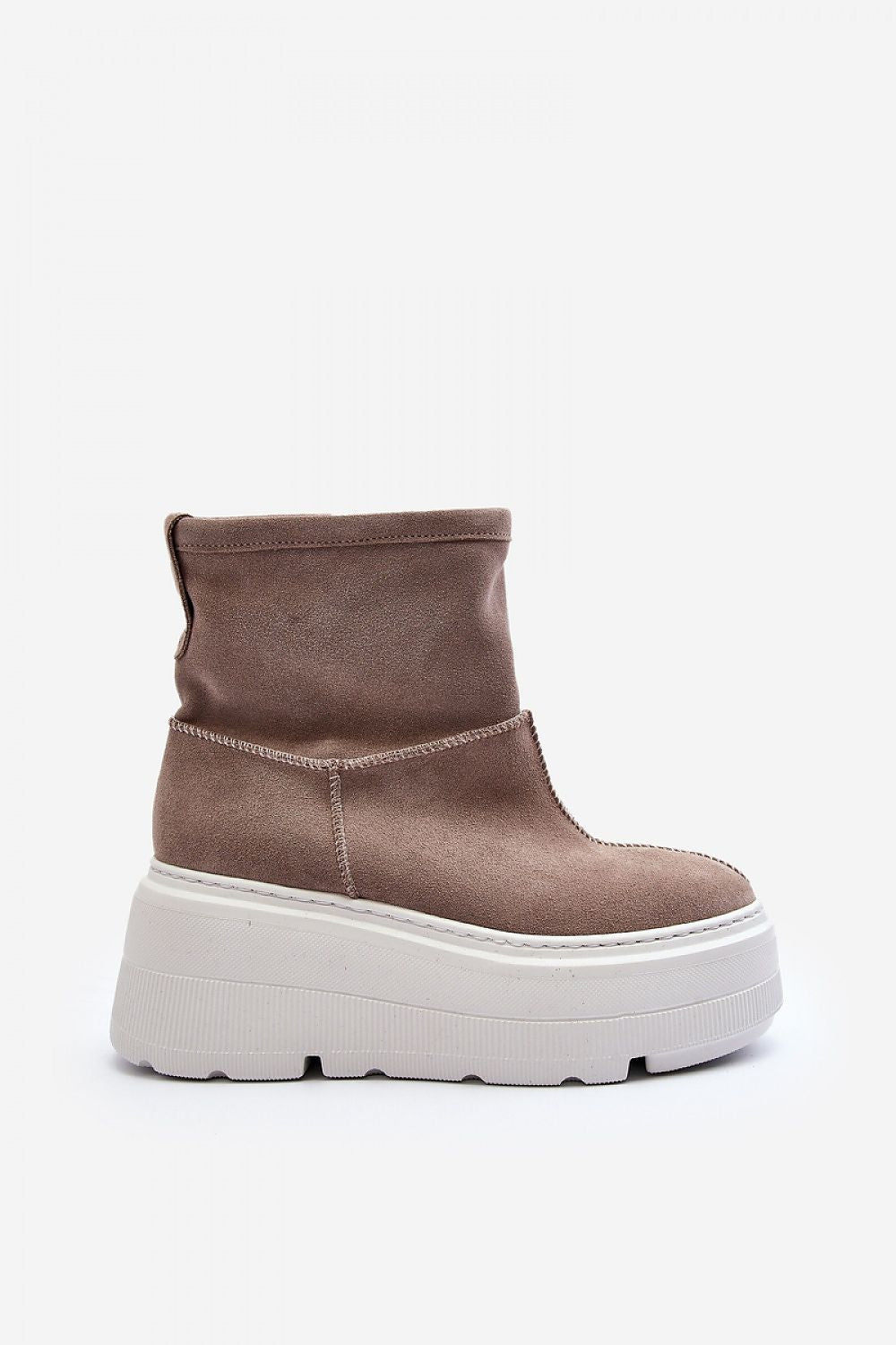  Botine cu talpă tip pană model 191190 Step in style 