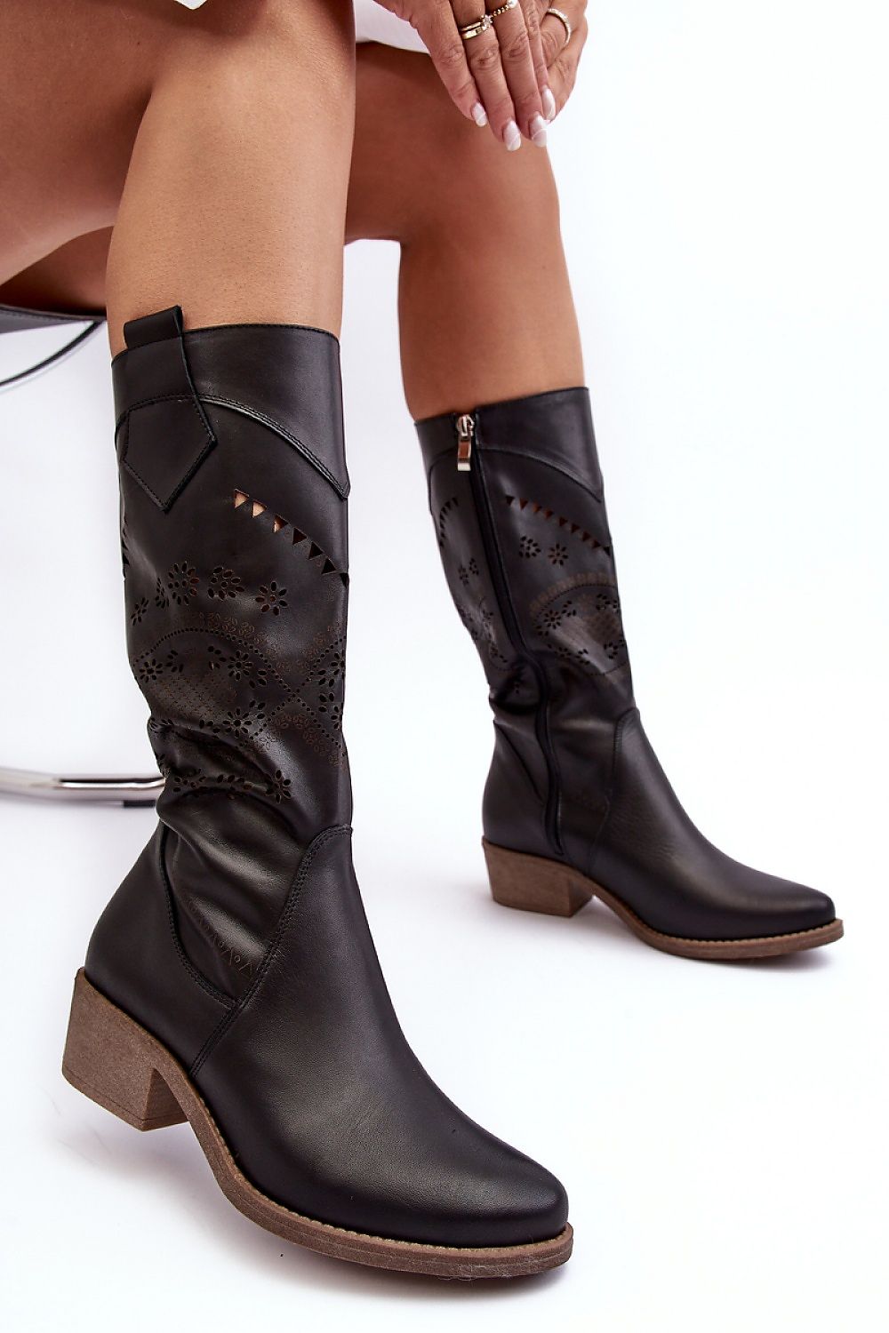  Cizme perforate model 192114 Step in style 