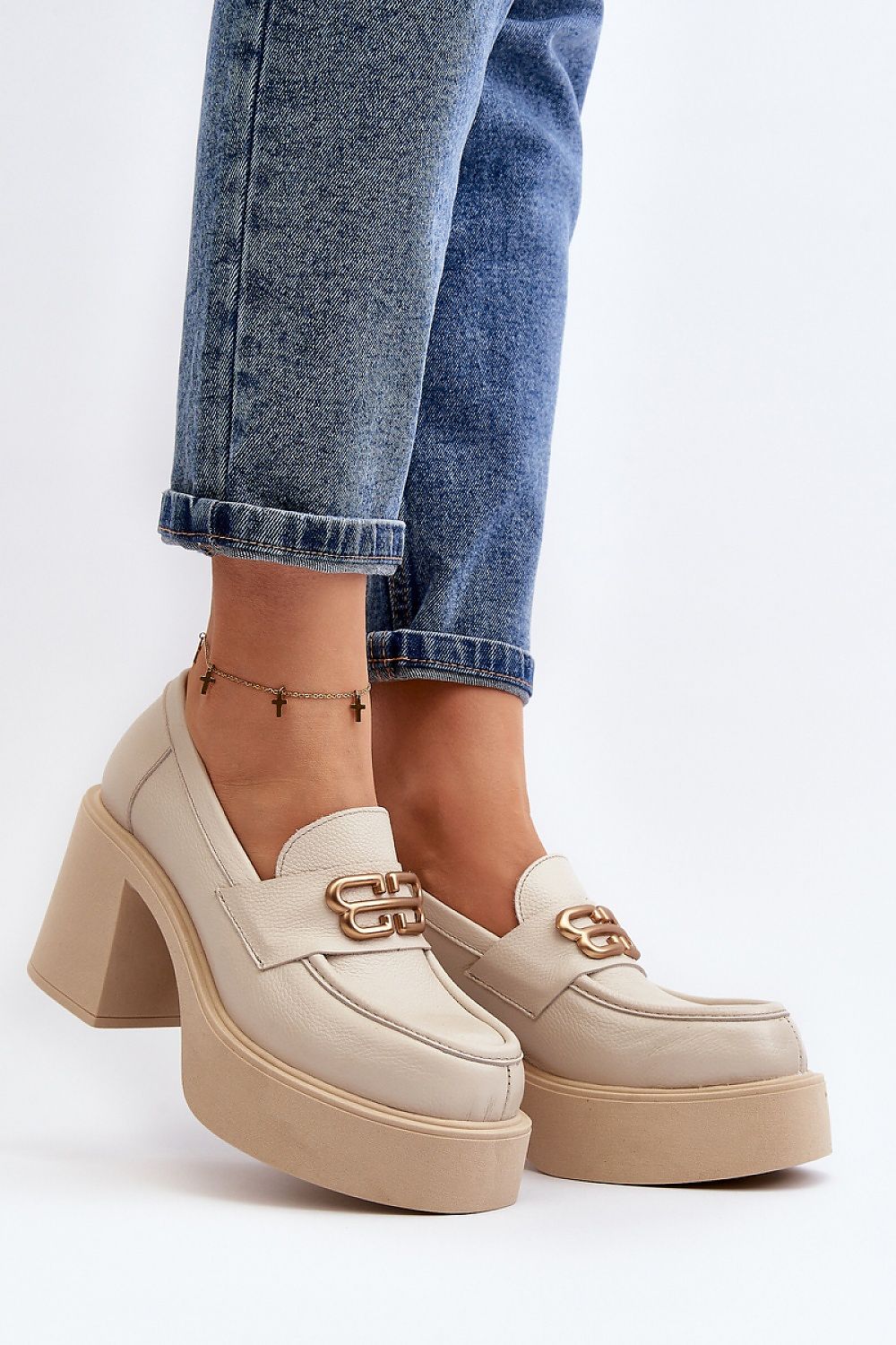  Pantofi cu toc model 192289 Step in style 
