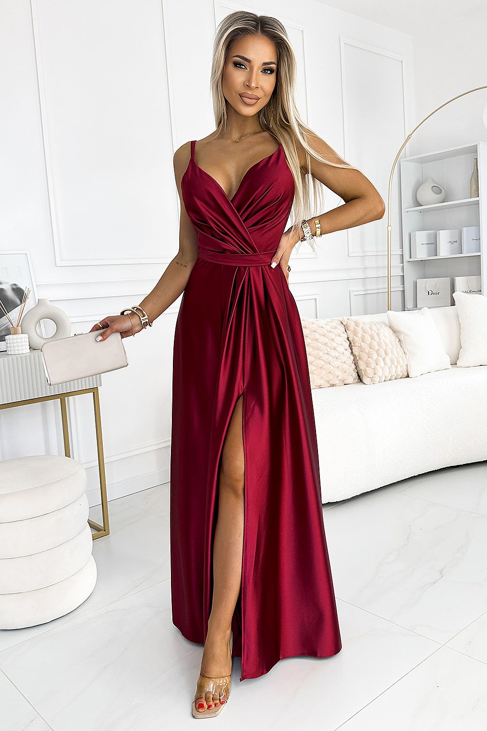  Rochie lungă model 192467 Numoco 