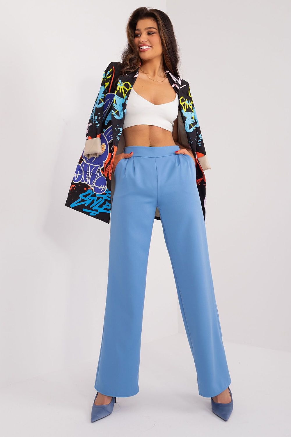  Pantaloni de damă model 192723 Rue Paris 