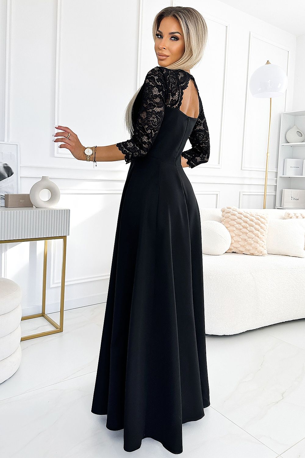  Rochie lungă model 193523 Numoco 