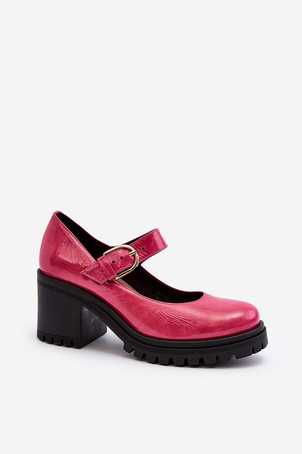  Pantofi cu toc simplu model 193922 Step in style 