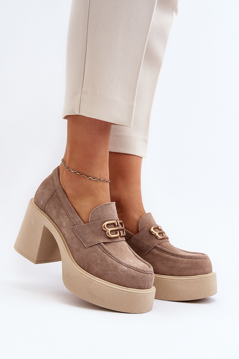  Pantofi cu toc model 193930 Step in style 
