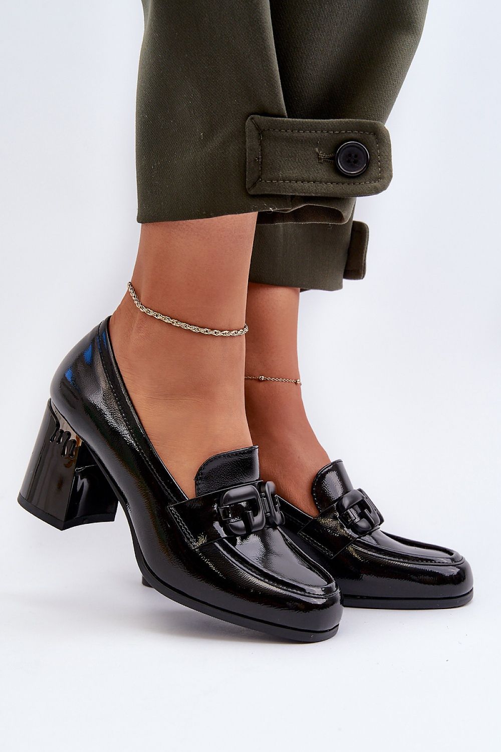  Pantofi cu toc model 195396 Step in style 