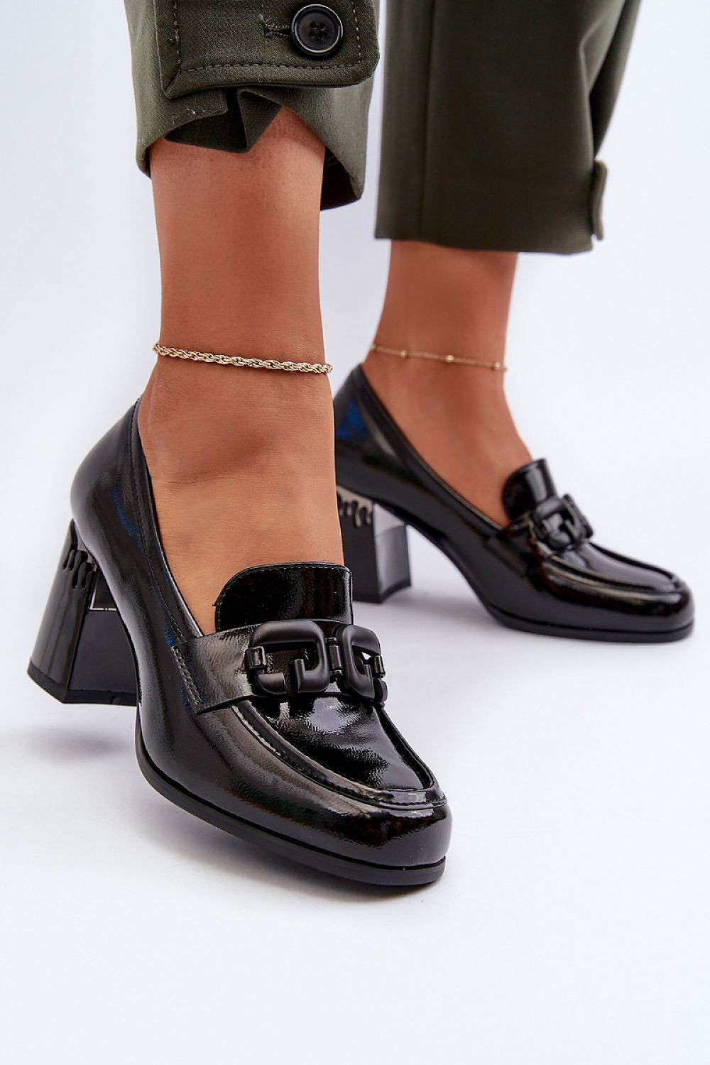  Pantofi cu toc model 195396 Step in style 