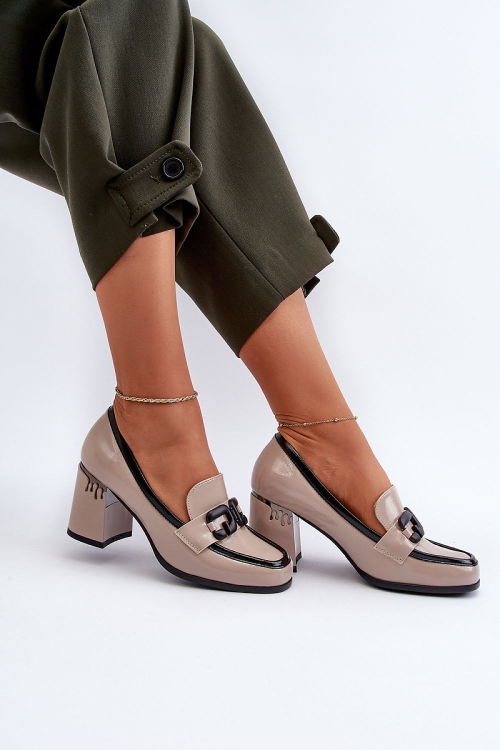  Pantofi cu toc model 195397 Step in style 
