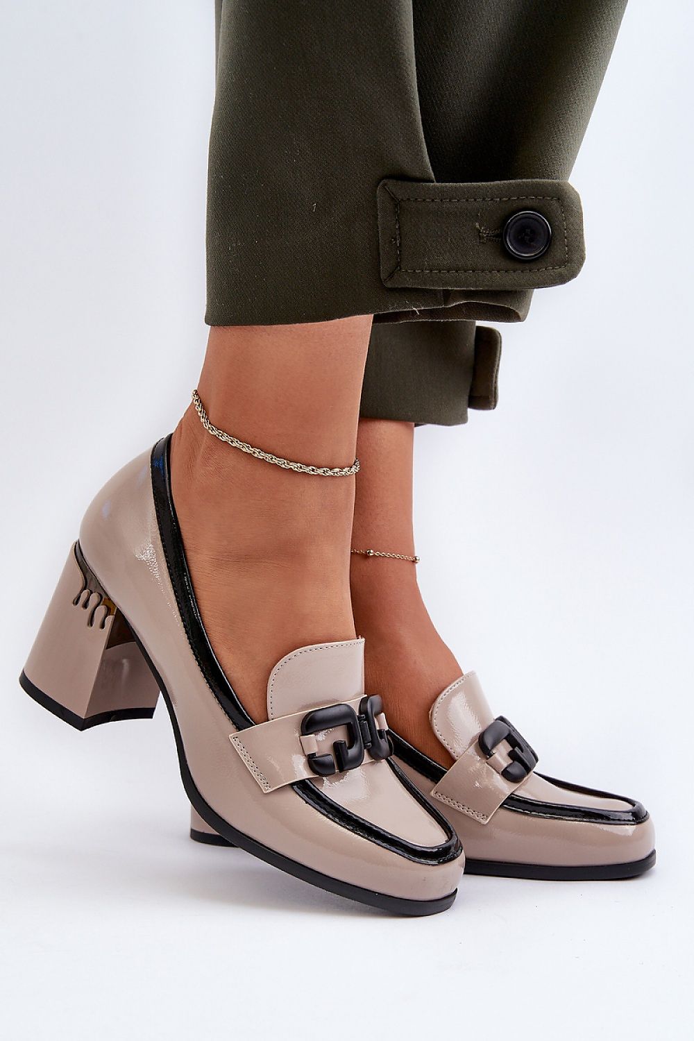  Pantofi cu toc model 195397 Step in style 