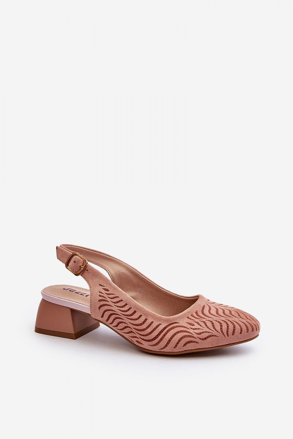  Pantofi cu toc simplu model 195417 Step in style 