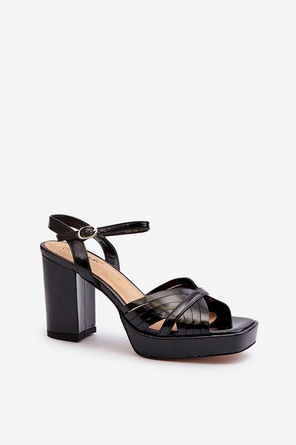  Sandale cu toc model 195543 Step in style 