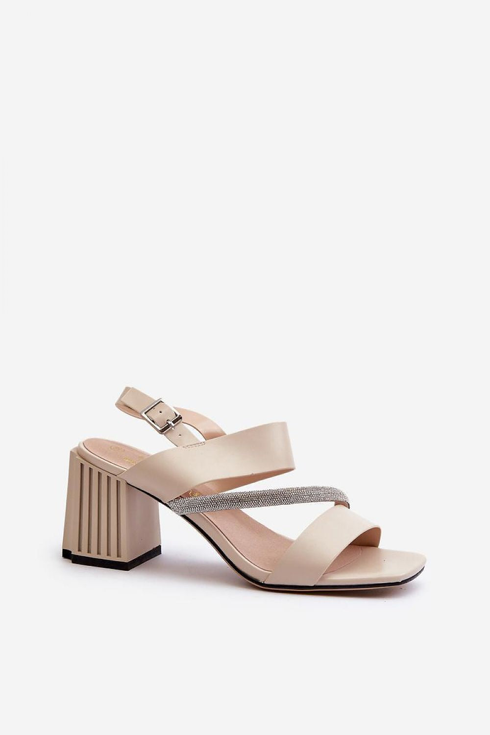  Sandale cu toc model 195551 Step in style 