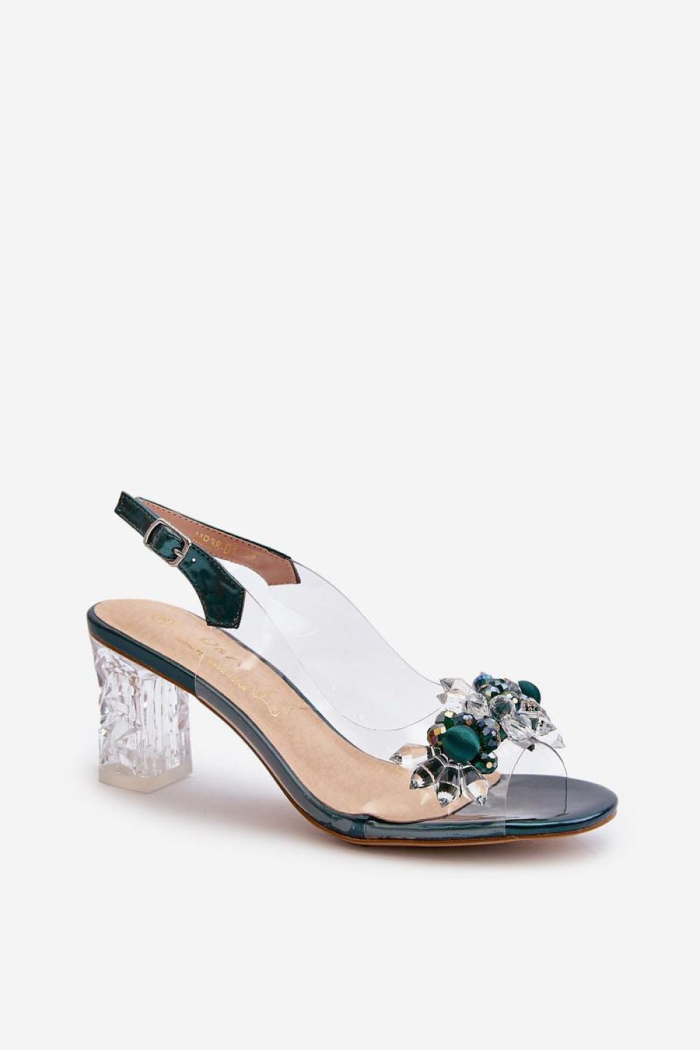  Sandale cu toc model 195570 Step in style 