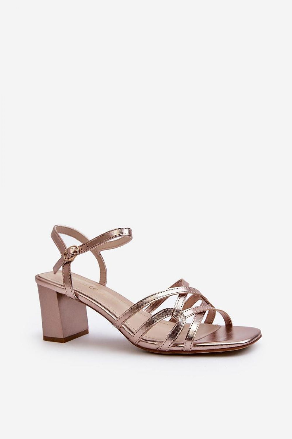  Sandale cu toc model 195745 Step in style 