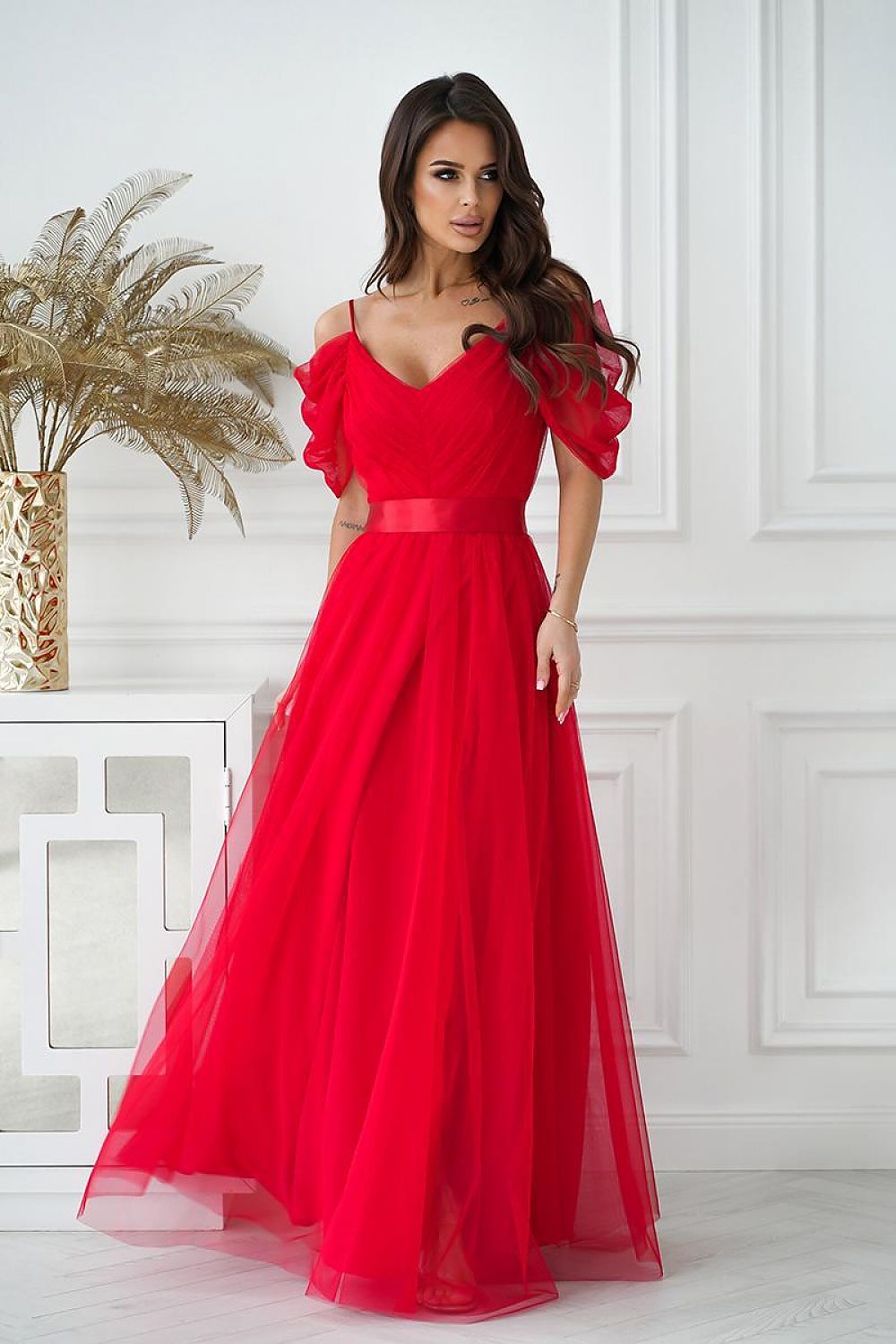  Rochie lungă model 196096 Bicotone 