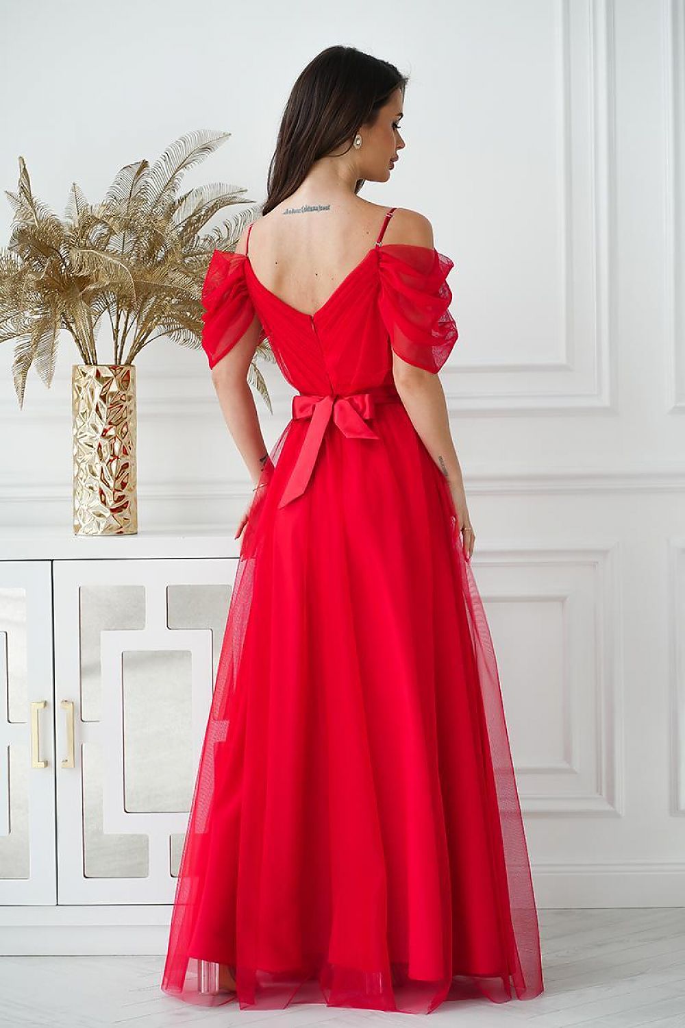  Rochie lungă model 196096 Bicotone 