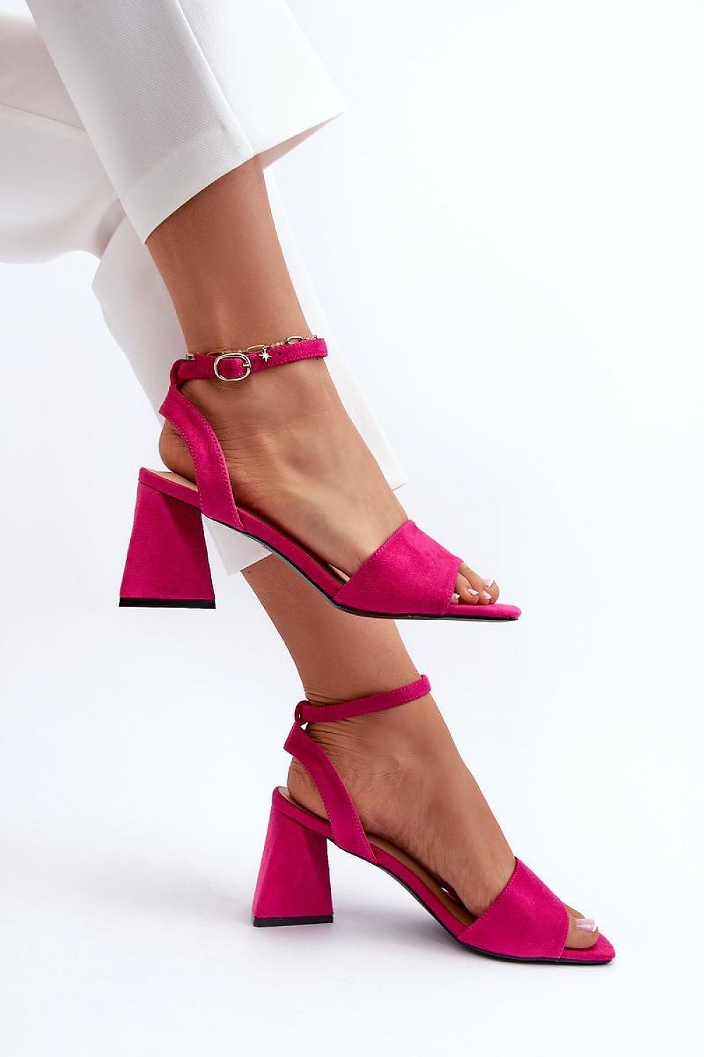  Sandale cu toc model 196237 Step in style 
