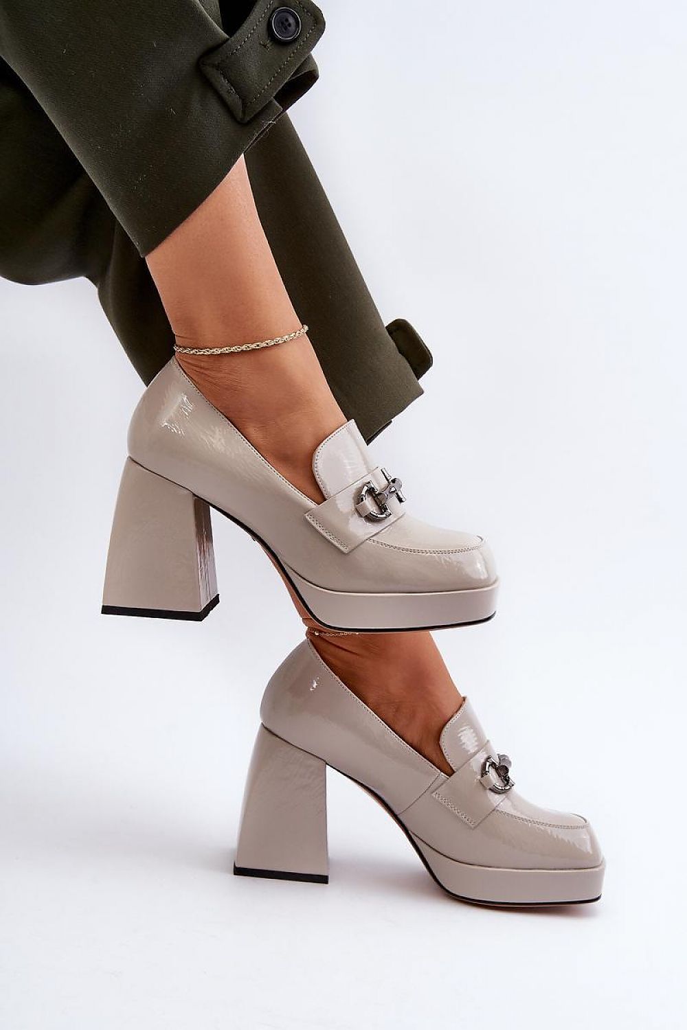  Pantofi cu toc model 196315 Step in style 