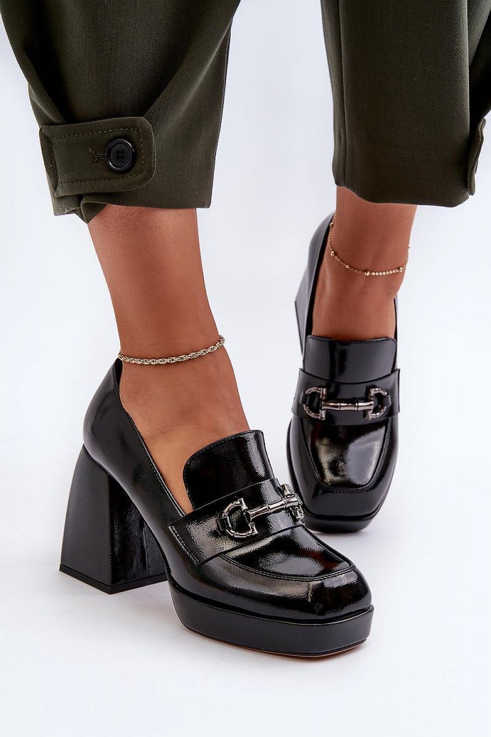  Pantofi cu toc model 196316 Step in style 