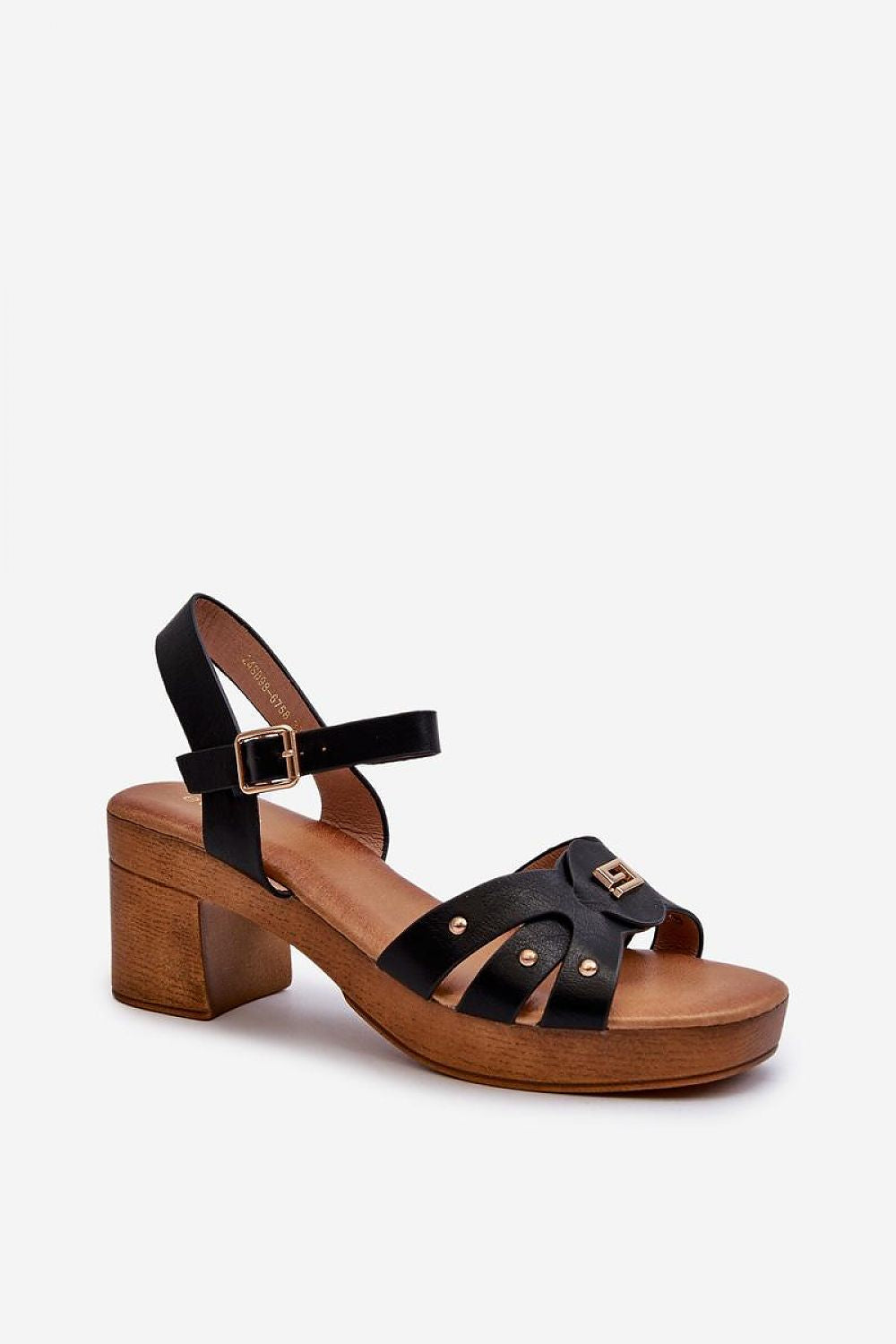  Sandale cu toc model 196335 Step in style 