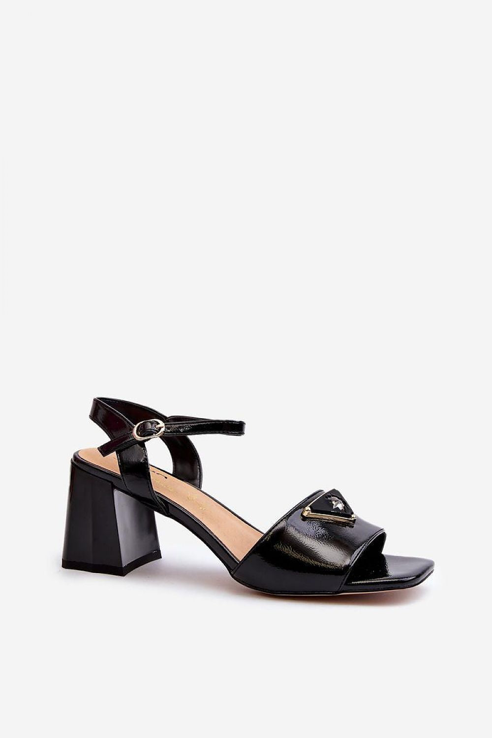  Sandale cu toc model 196645 Step in style 