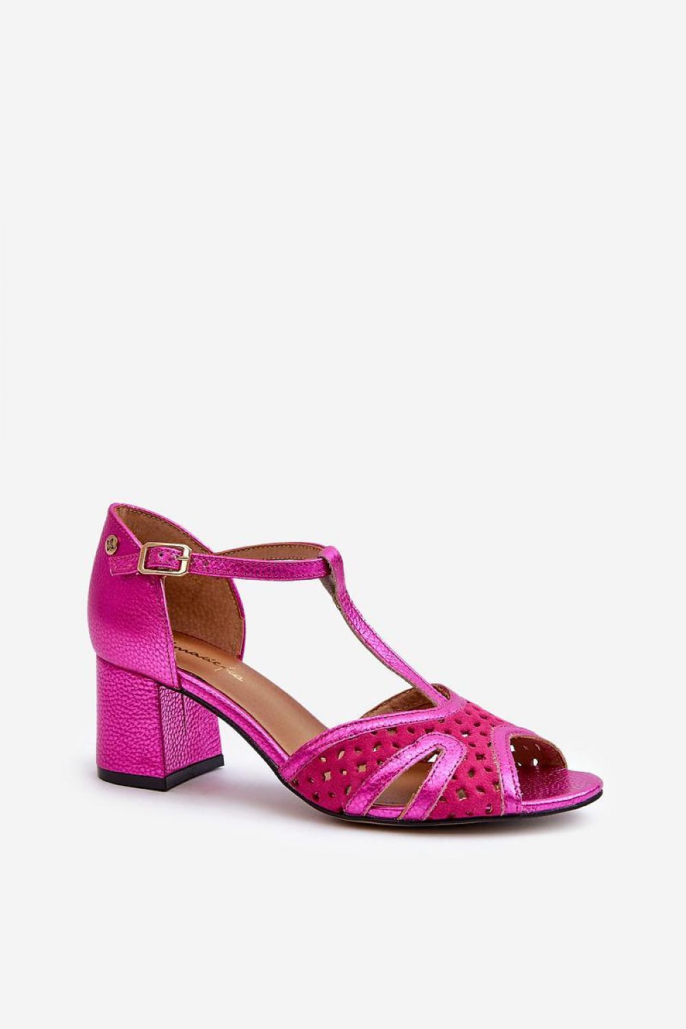  Sandale cu toc model 197700 Step in style 