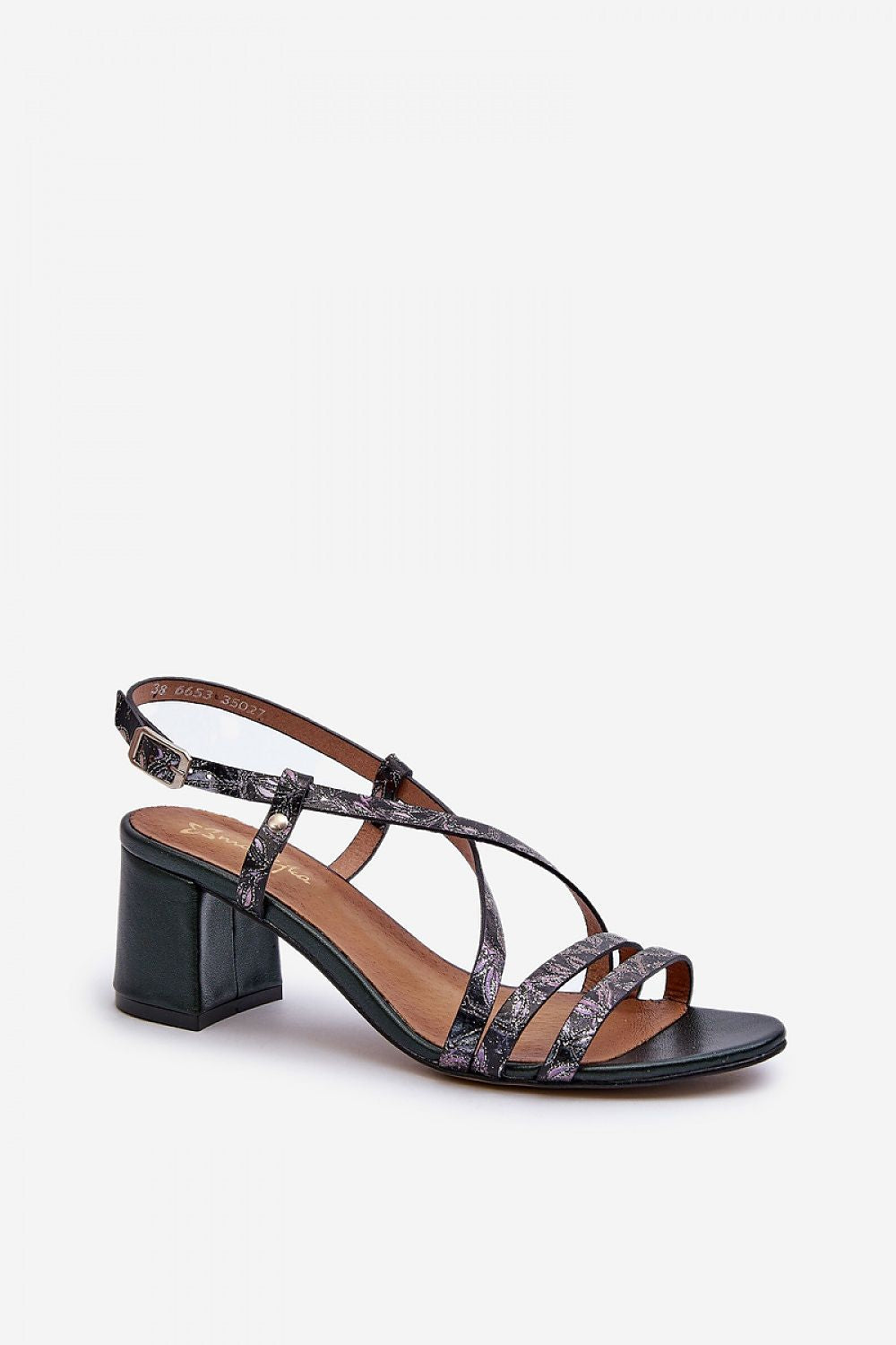  Sandale cu toc model 198794 Step in style 