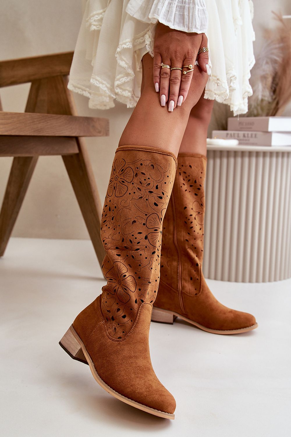  Cizme perforate model 199135 Step in style 