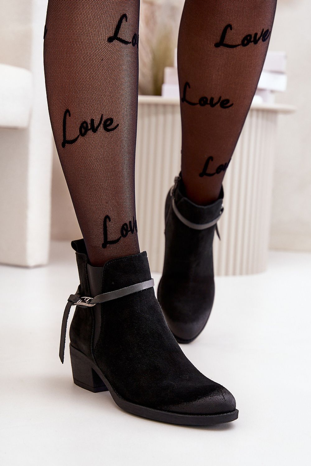  Botine cu toc model 199276 Step in style 