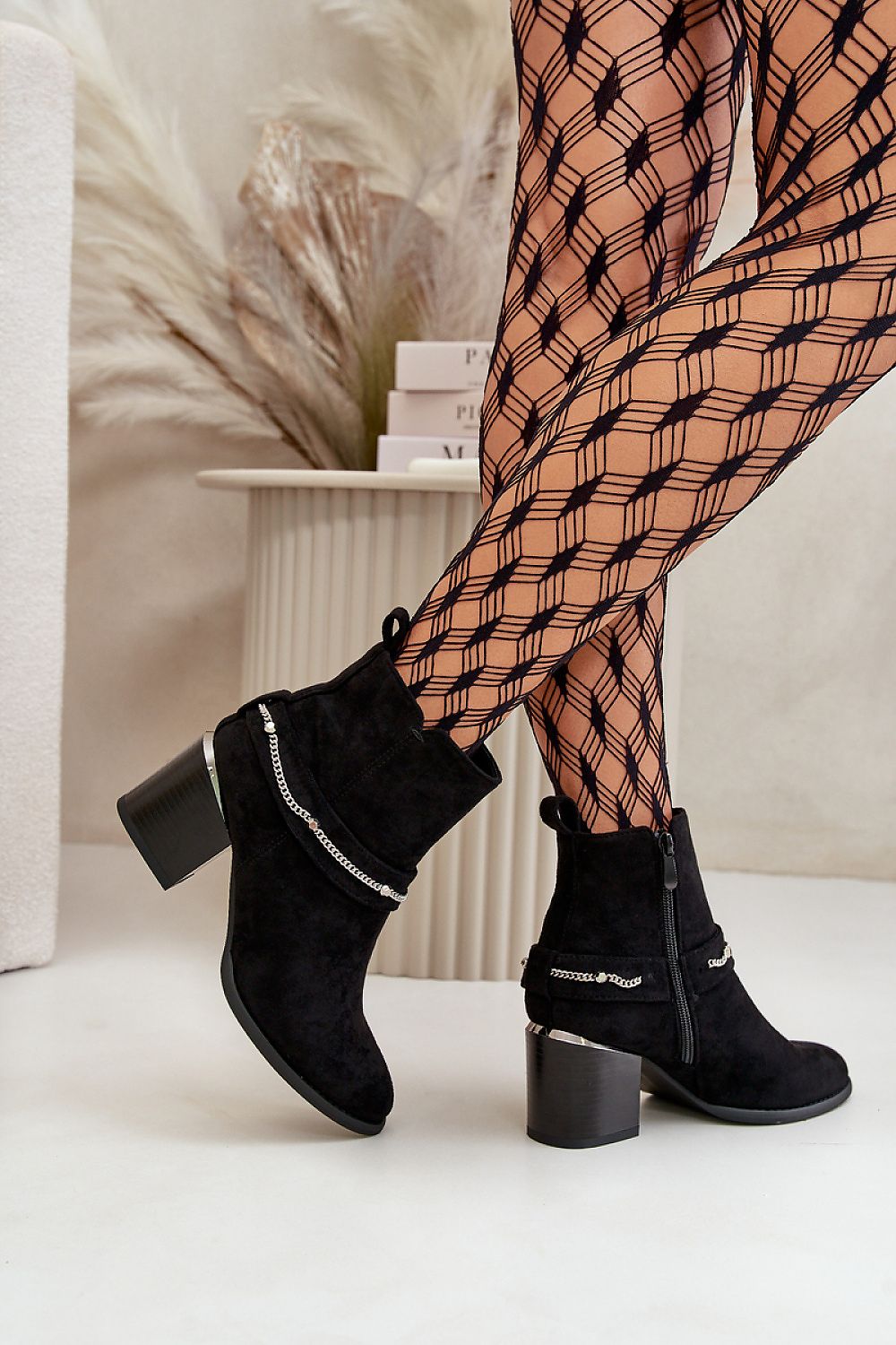  Botine cu toc model 199288 Step in style 