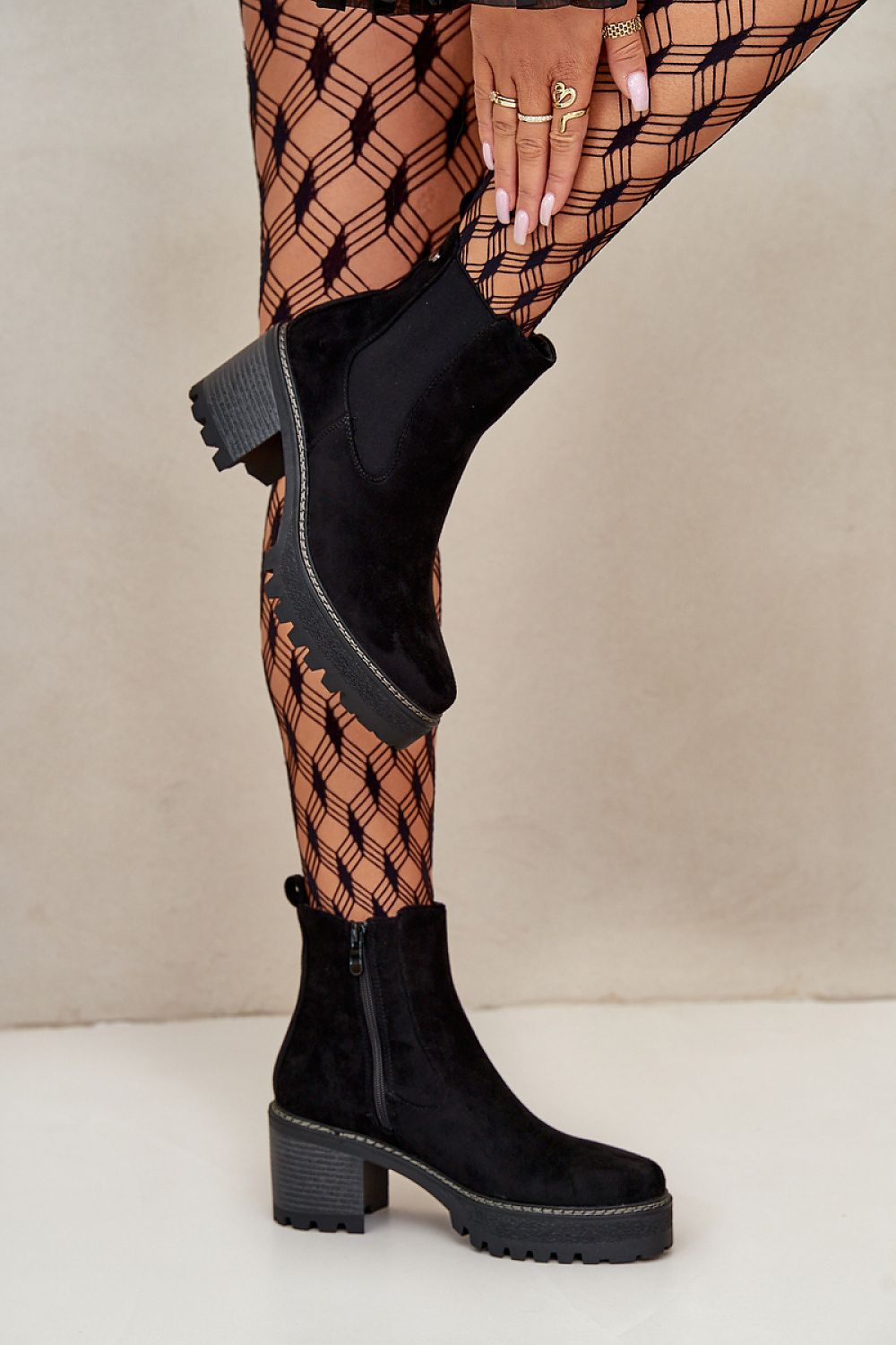  Botine cu toc model 199295 Step in style 