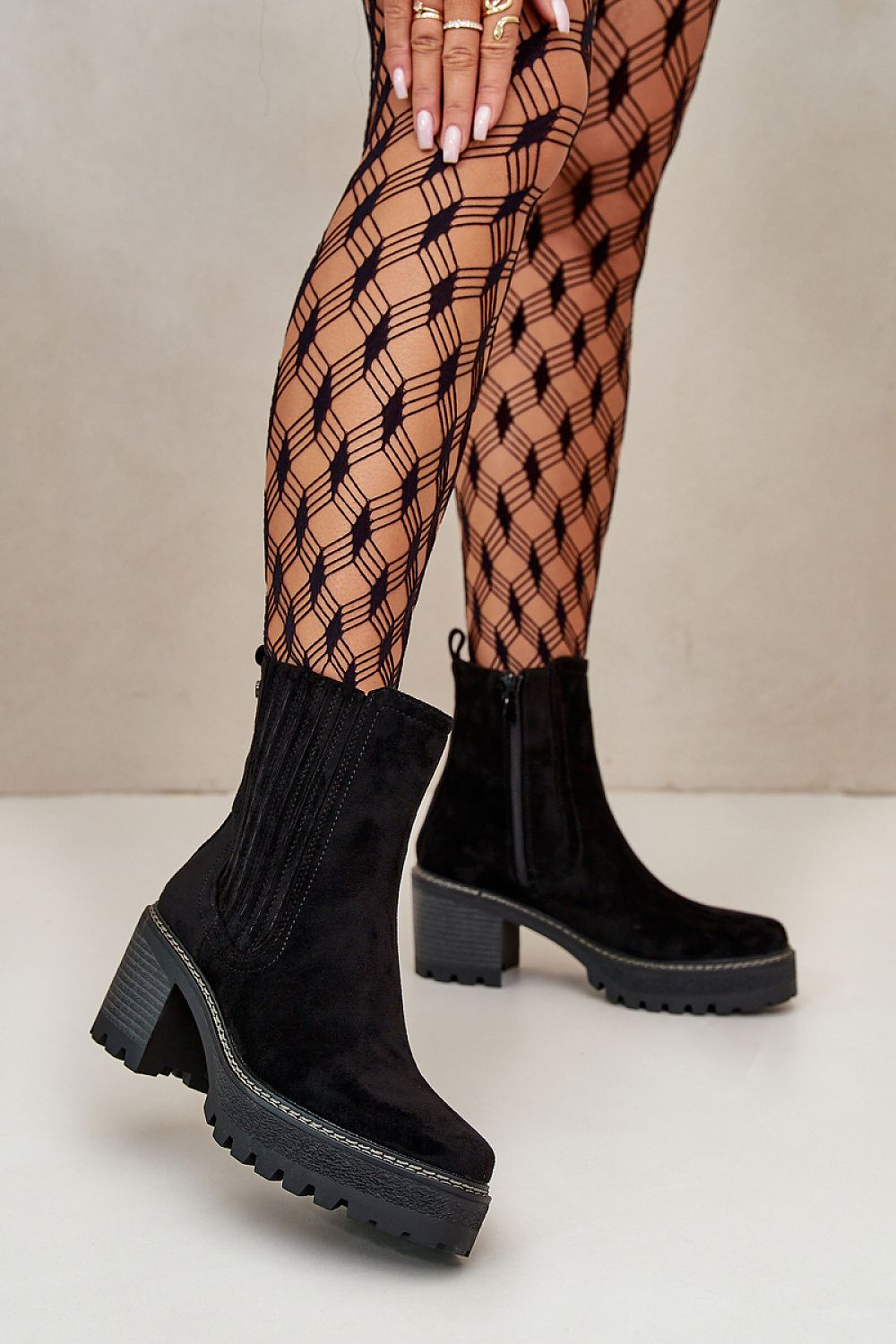  Botine cu toc model 199299 Step in style 