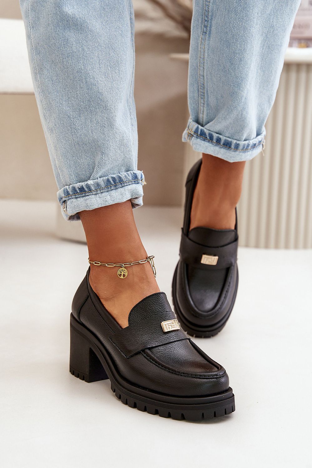  Pantofi cu toc model 199315 Step in style 