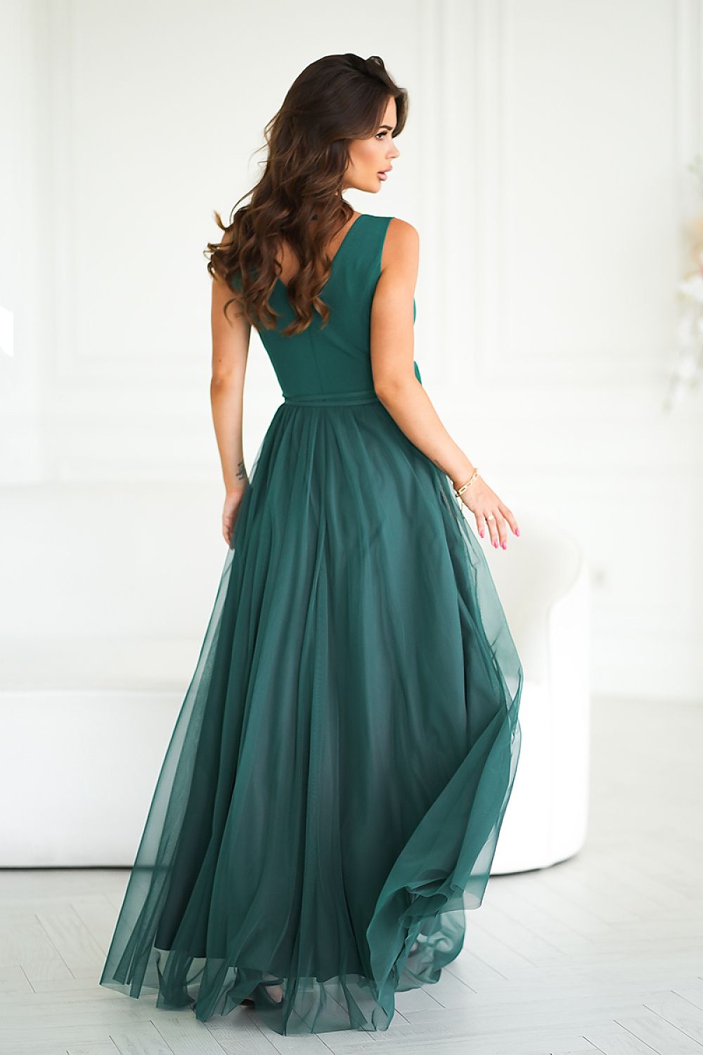  Rochie lungă model 199326 Bicotone 
