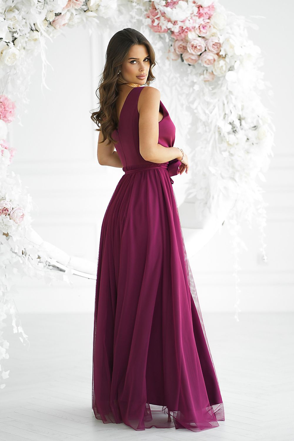  Rochie lungă model 199327 Bicotone 