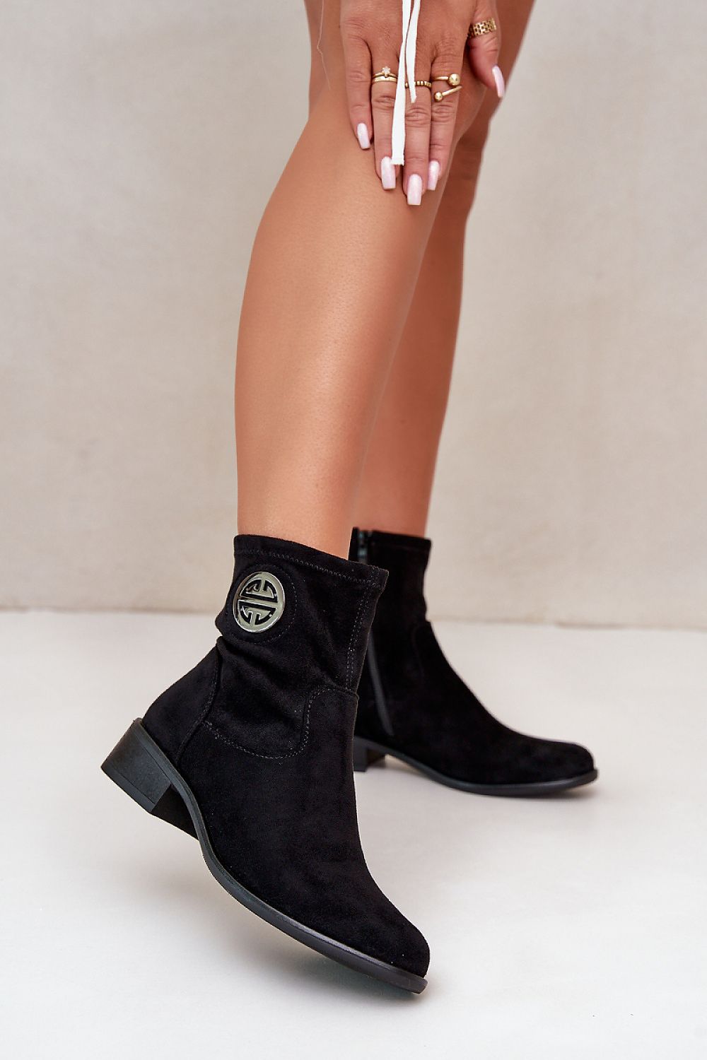  Botine cu toc model 199422 Step in style 