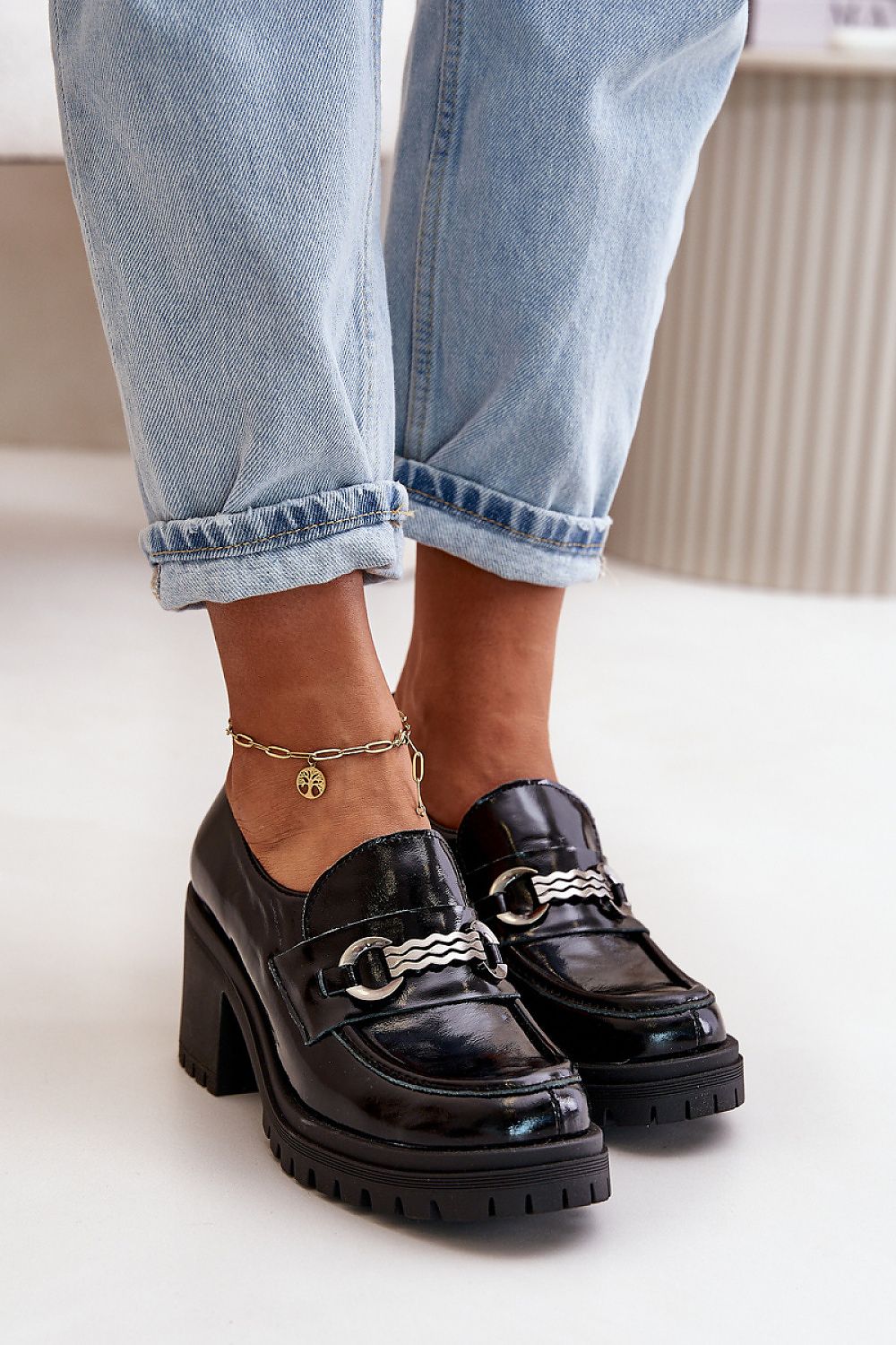  Pantofi cu toc model 199810 Step in style 